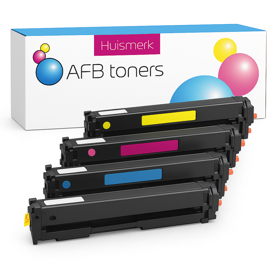 Compatible Huismerk Toner - Multipack - Zwart, Geel, Cyaan, Magenta
