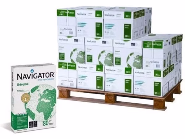 Navigator Universal 80 grams A4 pallet 100 pakken kopieerpapier