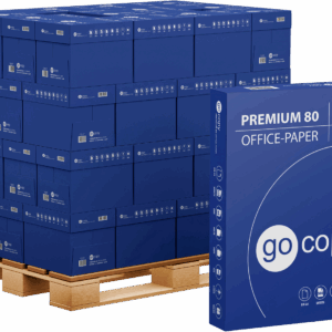 Go Copy Premium 80 gram A4 160 Cie pallet 250 pakken PEFC kopieerpapier