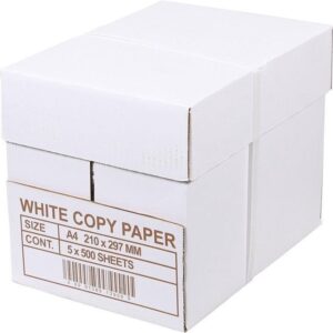 White label 75 gram A4 bundel 5 dozen 25 pakken kopieerpapier
