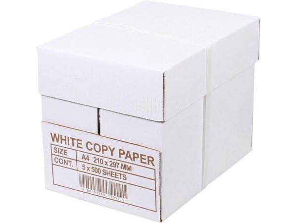 White label 75 gram A4 bundel 5 dozen 25 pakken kopieerpapier