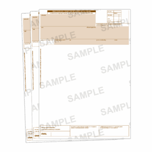 AVC Laser Vrachtbrieven - OVAL 1501 - 3 voud 1,2,3 | 1511 - 3 voud 3,2,1