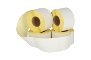 Verzendetiketten wit 4-pack 102 mm x 150 mm- kern 76mm (Huismerk (compatible) 900 per rol