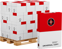 Universal Copy Red A4 wit 160 Cie PEFC 75 grams papier 200 pakken